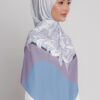 Ayana Printed Shawl Purple Blue - Image 2