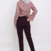 Layla Skinny Pant Dark Purple - Image 3