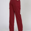 Hazel Straight Leg Pant Maroon - Image 2