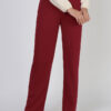 Hazel Straight Leg Pant Maroon