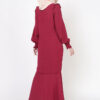 Dahlia Kurung Maroon - Image 4