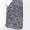 Kayla Leopard Skirt Blue - Image 2