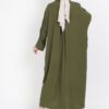 Jade Long Blouse Moss Green - Image 5