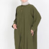 Jade Long Blouse Moss Green - Image 2