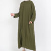 Jade Long Blouse Moss Green