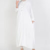 Jade Long Blouse White