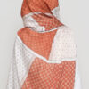 Venice Printed Shawl Orange - Image 4