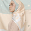 Lantana Printed Square Nude Green
