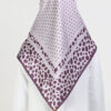 Dakota Leopard Printed Square Burgundy - Image 4