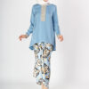 Tasnim Kurung Blue - Image 3