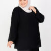 Elyana Plus Blouse Black - Image 2