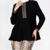 Samira Kurung Black - Image 2