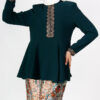 Samira Kurung Emerald - Image 2
