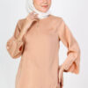 Maheeka Sulam Blouse Latte