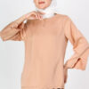 Maheeka Sulam Blouse Latte - Image 3