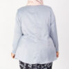 Bingka Plus Kebaya Top Grey - Image 3
