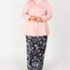Bingka Plus Kebaya Top Peach - Image 2