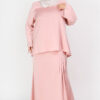 Ariel Plus Kurung Pink