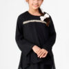 Aurora Kids Kurung Black - Image 3