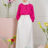 Latrice Skirt White