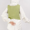 Nova Knit Blouse White Green - Image 4