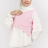 Nova Knit Blouse White Pink