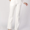 Ruby Waffle Bootcut Pant White