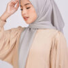 Amaya Texture Chiffon Square Light Grey - Image 2