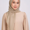 Amaya Texture Chiffon Square Nude - Image 3