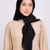 Nur Basic Chiffon Square Black - Image 2