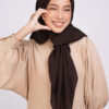Nur Basic Chiffon Square Brown