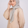 Nur Basic Chiffon Square Grey - Image 2