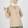 Nadra Top Light Khaki - Image 2