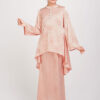 Mawar Kids Kurung Peach