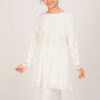 Cempaka Kids Kurung White