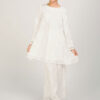 Cempaka Kids Kurung White - Image 2