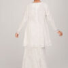 Cempaka Kids Kurung White - Image 5