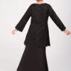 Seroja Kids Kurung Black - Image 3