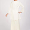 Seroja Kids Kurung Cream - Image 3