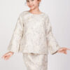 Anggrek Kids Kurung Grey - Image 2