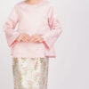 Krisan Kids Kurung Pink - Image 2