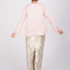 Krisan Kids Kurung Pink - Image 5