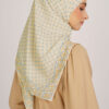 Indira Chiffon Printed Square Yellow - Image 2