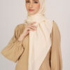 Jasmina Basic Square Plain Cream - Image 3
