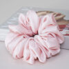 Plain Scrunchies Chiffon Light Pink - Image 2