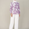 Rayon Printed Top Purple - Image 2