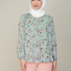 Rayon E Printed Greyish Blue