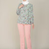 Rayon E Printed Greyish Blue - Image 2