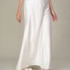 Julia Satin Skirt Beige - Image 3