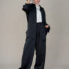 Eloise Satin Blouse Black - Image 2